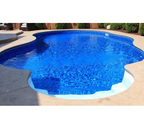 Пленка ПВХ (лайнер) (рулон 1,65*25 м.) CGT PF4000 HD BLUE ELECTRIC JELLISTONE 1,5 мм. (3D крупная мозаика)