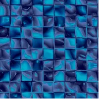 Пленка ПВХ (лайнер) (рулон 1,65*25 м.) CGT PF4000 HD GREEN JAMAICAN JELLISTONE 1,5 мм. (крупная 3D мозаика)