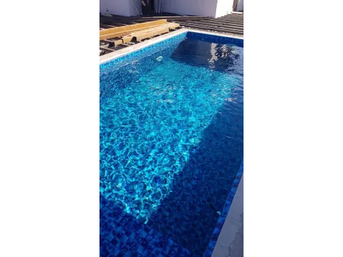 Пленка ПВХ (лайнер) (рулон 1,65*25 м.) CGT PF4000 HD GREEN JAMAICAN JELLISTONE 1,5 мм. (крупная 3D мозаика)