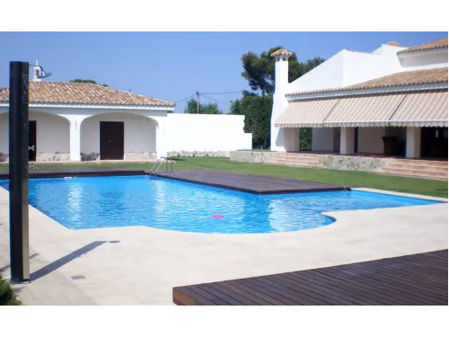 Пленка ПВХ (лайнер) (рулон 2,05*25 м.) RENOLIT ALKORPLAN 1000 1,5 мм. Adria Blue (синяя)