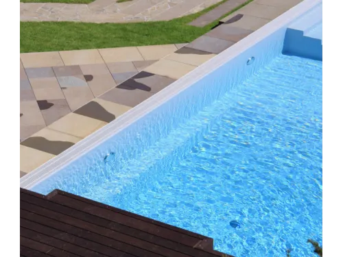 Пленка ПВХ (лайнер) (рулон 1,65*25 м.) FXT005SB Sky Blue 1,5 мм. (небесно-голубая)