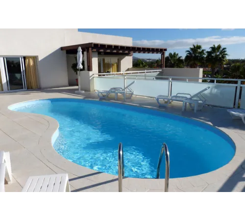 Пленка ПВХ (лайнер) (рулон 1,65х25,2 м.) Aquaviva Azure Blue (голубая)