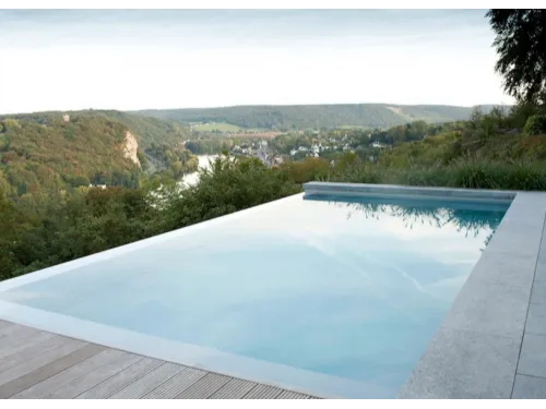 Пленка ПВХ (лайнер) (рулон 1,65*25 м.) RENOLIT ALKORPLAN 1000 1,5 мм. Light Grey (серая)