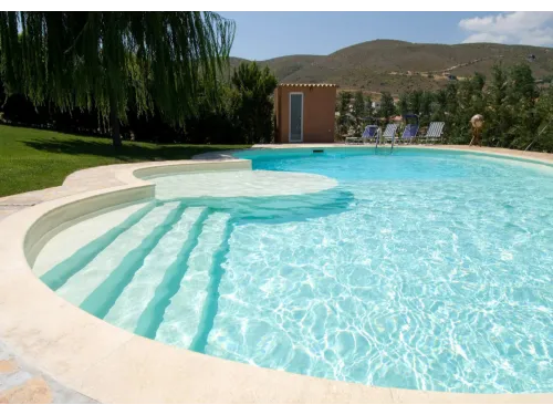 Пленка ПВХ (лайнер) (рулон 2,05*25,2 м.) Cefil Sable 1,5 мм. (песочная)