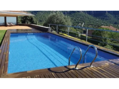 Пленка ПВХ (лайнер) (рулон 1,65*25 м.) RENOLIT ALKORPLAN 3000 1,5 мм. Blue Greek (мозаика)