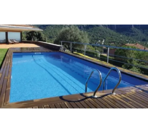 Пленка ПВХ (лайнер) (рулон 1,65*25 м.) RENOLIT ALKORPLAN 3000 1,5 мм. Blue Greek (мозаика)