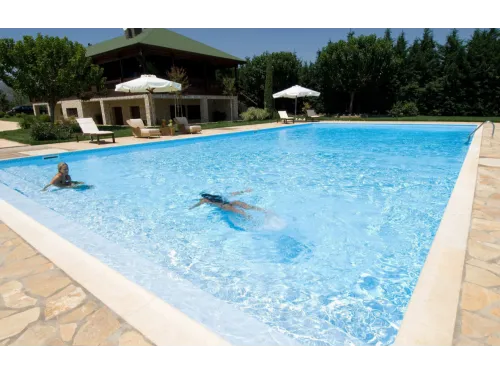 Пленка ПВХ (лайнер) (рулон 1,65*25 м.) RENOLIT ALKORPLAN 3000 1,5 мм. Bysance Blue (мозаика)