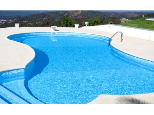 Пленка ПВХ (лайнер) (рулон 1,65*25 м.) RENOLIT ALKORPLAN 3000 1,5 мм. Bysance Blue (мозаика)