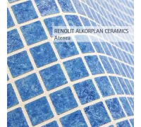 Пленка ПВХ (лайнер) (рулон 1,65*25 м.) RENOLIT ALKORPLAN CERAMICS Atenea 2 мм. (рельефная мозаика)