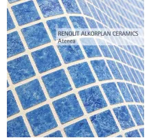 Пленка ПВХ (лайнер) (рулон 1,65*25 м.) RENOLIT ALKORPLAN CERAMICS Atenea 2 мм. (рельефная мозаика)