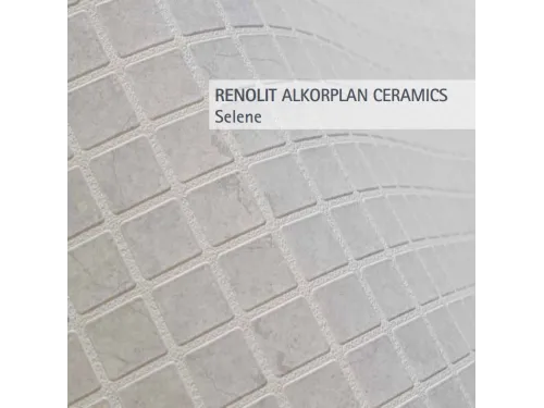 Пленка ПВХ (лайнер) (рулон 1,65*25 м.) RENOLIT ALKORPLAN CERAMICS Selene 2 мм. (рельефная мозаика)