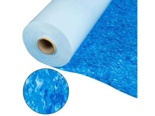 Пленка ПВХ (лайнер) (рулон 1,65*25 м.) Cefil Passion Nesy 1,5 мм. (темный мрамор)