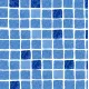 Пленка ПВХ (лайнер) (рулон 1,65*25 м.) SUPRA blue mosaic Elbtal Plastics 1,5 мм. (мозаика)