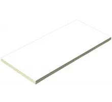 Плитка керамическая глянцевая белая Aquaviva 240х115х9 мм.