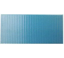 Плитка керамическая противоскользящая светло-синяя Aquaviva 240х115х9 мм.