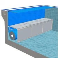 Подводная декоративная скамья В-2 для сматывающего устройства В-1