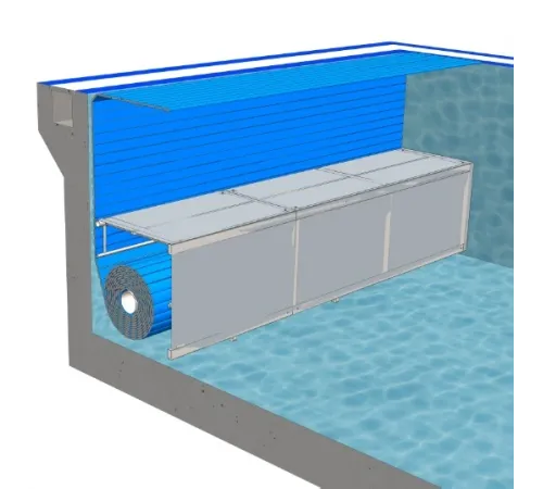 Подводная декоративная скамья В-2 для сматывающего устройства В-1