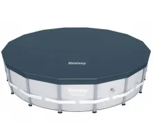 Покрывало брезентовое для каркасного бассейна 4.60 / 4.88 м (d 493 см) (круг) Bestway 58249 