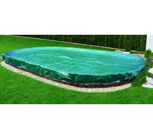 Покрывало брезентовое для каркасного бассейна 5.5х3.7 (овал), Syntetics 