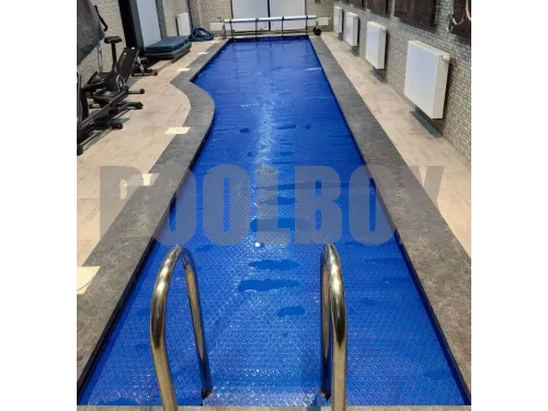 Покрывало плавающее 500 мкр голубое (тройной пузырек, бесшовное) (ш. 4,0 м.) отрезное, цена за 1 м.кв.