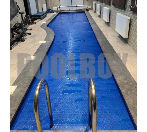 Покрывало плавающее 500 мкр голубое (тройной пузырек, бесшовное) (ш. 4,0 м.) отрезное, цена за 1 м.кв.