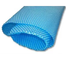 Покрывало плавающее д. 2.4 м. (круг) голубое 400 микрон Syntetics