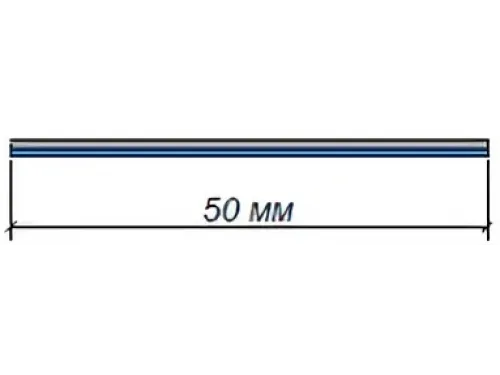 Полоса крепежная ПВХ/металл 2,0 м. (цена за 1 метр)