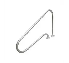 Поручень для спуска в бассейн Р-образный Aquaviva AQ-7702 (1,38 м) из нерж. стали AISI-304