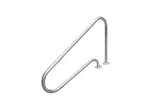 Поручень для спуска в бассейн Р-образный Aquaviva AQ-7702 (1,38 м) из нерж. стали AISI-304