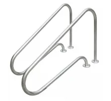 Поручень для спуска в бассейн Aquaviva ARG-F (комплект 2 шт.) из нерж. стали AISI-316