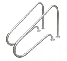 Поручень для спуска в бассейн Aquaviva ARG-F (комплект 2 шт.) из нерж. стали AISI-316