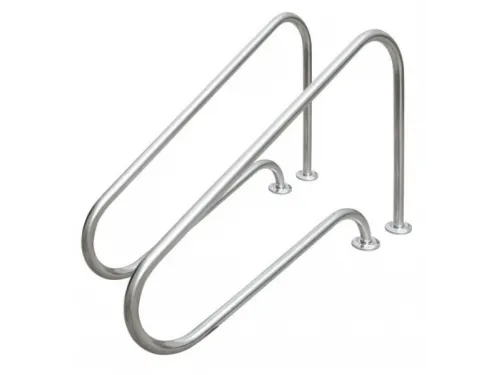 Поручень для спуска в бассейн Aquaviva ARG-F (комплект 2 шт.) из нерж. стали AISI-316