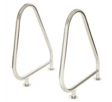 Поручни из нерж. стали AISI-316 для общественных бассейнов (компл. 2 шт.) ARA-F Emaux