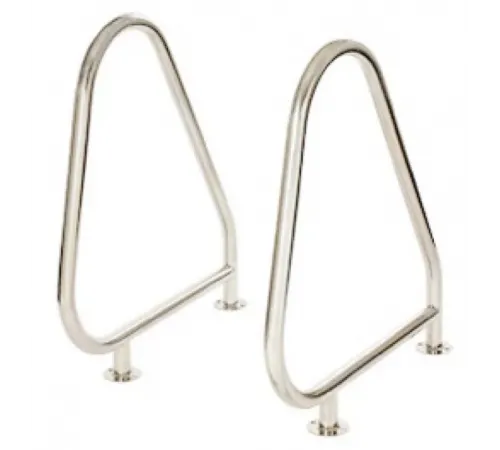 Поручни из нерж. стали AISI-316 для общественных бассейнов (компл. 2 шт.) ARA-F Emaux