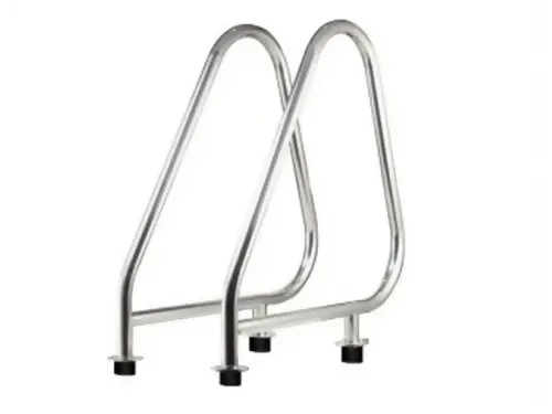 Поручни MP ARA (компл.2 шт.) из нерж. стали AISI-304 (закладной стакан)