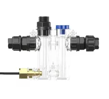 Пробоотборная ячейка с 1 заглушкой (датчик темп., 1 держательэлектрода, 2 фитинга)