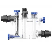 Пробоотборная ячейка с регулятором потока PRO с 2 заг. (1держ.электрода,2 фитинга,1заг.)