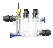 Пробоотборная ячейка с регулятором потока PRO в сборе (датчиктемп., 2 держ. электрода, 2 фитинга,1заг.)