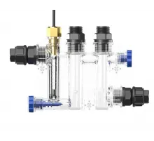 Пробоотборная ячейка с регулятором потока PRO в сборе (датчиктемп., 2 держ. электрода, 2 фитинга,1заг.)