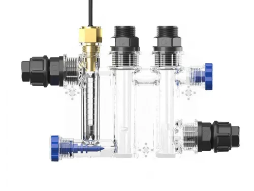 Пробоотборная ячейка с регулятором потока PRO в сборе (датчиктемп., 2 держ. электрода, 2 фитинга,1заг.)