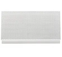 Профиль противоскользящий белый SertekPool 12.5х25 (для переливной решетки)