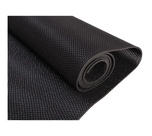 Противоскользящий ПВХ настил AquaViva (толщина 5 мм., 2,6 кг\м2, рулон 0,9х15 м) черный