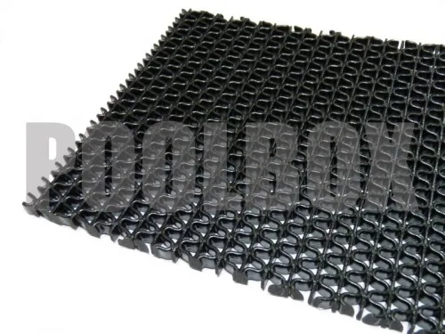 Противоскользящий ПВХ настил AquaViva (толщина 5 мм., 2,6 кг\м2, рулон 0,9х15 м) черный