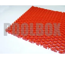 Противоскользящий ПВХ настил AquaViva (толщина 5 мм., 2,6 кг\м2, рулон 0,9х15 м) красный