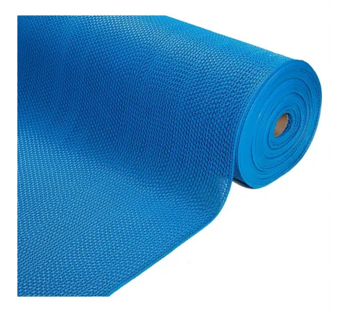 Противоскользящий ПВХ настил AquaViva (толщина 5 мм., 2,6 кг\м2, рулон 0,9х15 м) синий