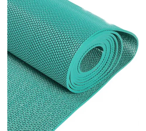 Противоскользящий ПВХ настил AquaViva (толщина 5 мм., 2,6 кг\м2, рулон 0,9х15 м) зеленый