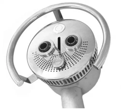 Противоток АТ 15.02.1 (75 м.куб./час) с пьезо-кнопкой (универс.) из нерж. стали AISI-304 (закладная)