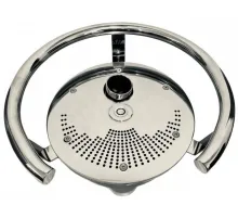 Противоток АТ 15.04M "Компакт" (50 м.куб./час) с пьезо-кнопкой (универс.) из нерж. стали AISI-316 (закладная)