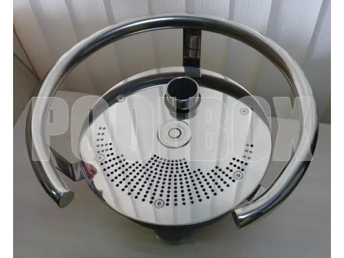 Противоток  АТ 15.04 "Компакт" (50 м.куб./час) с пьезо-кнопкой (универс.) из нерж. стали AISI-304 (закладная)