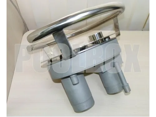 Противоток  АТ 15.04 "Компакт" (50 м.куб./час) с пьезо-кнопкой (универс.) из нерж. стали AISI-304 (закладная)